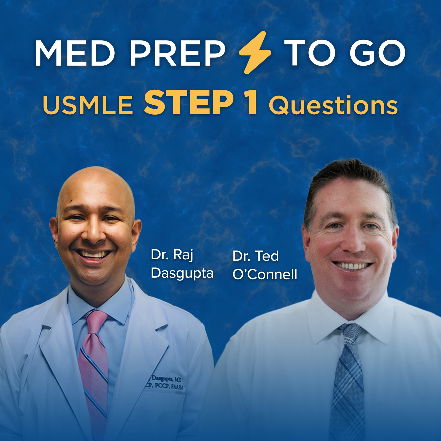 MedPrepToGo: USMLE Step 1 Questions podcast cover art