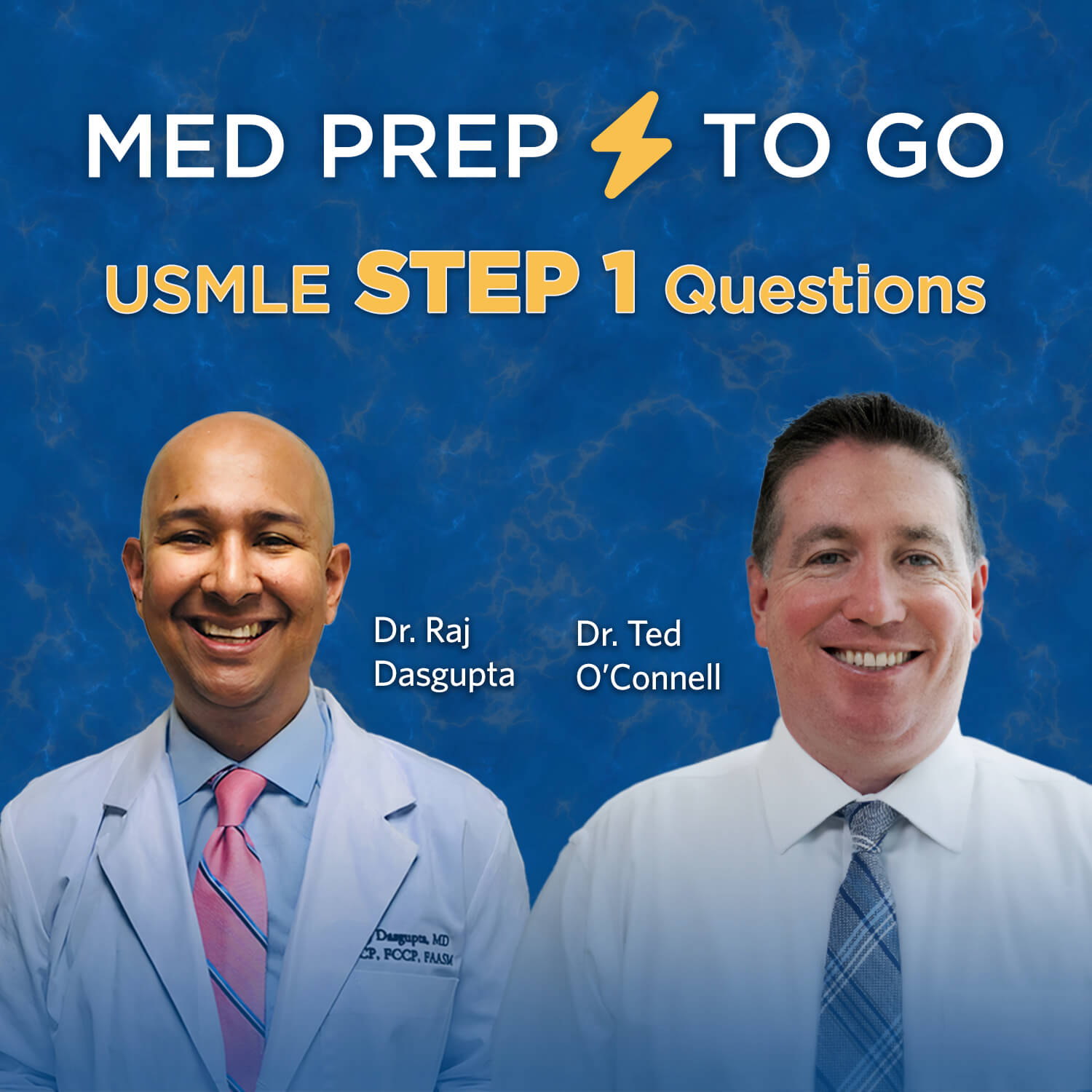 MedPrepToGo: USMLE Step 1 Questions podcast cover art